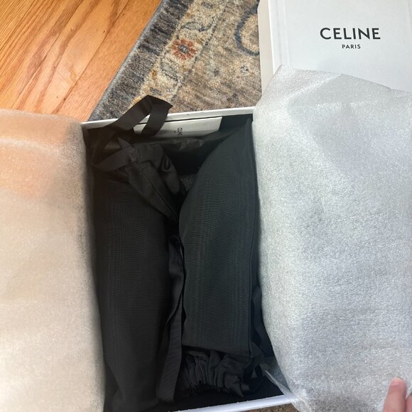 CELINE Luco Loafers in Chain Triomphe - Picture 3 of 5